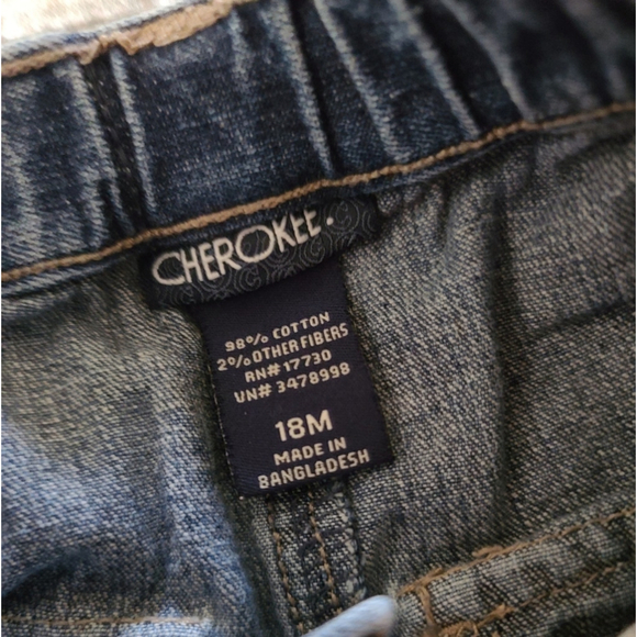 Cherokee Boys Jeans & Fleece Set 18 Months - Picture 4 of 8